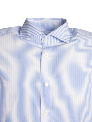 Camicia in cotone a righe