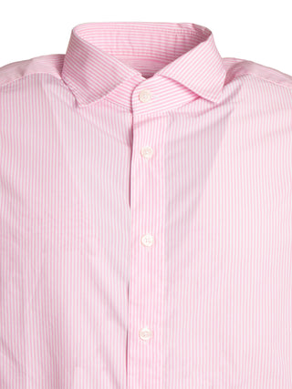 Camicia in cotone a righe