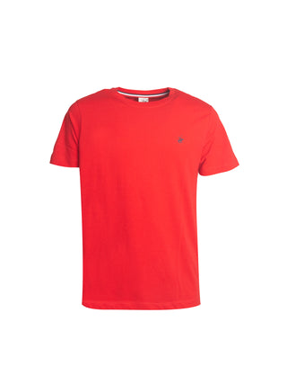 Baumwoll-T-Shirt mit Stickerei