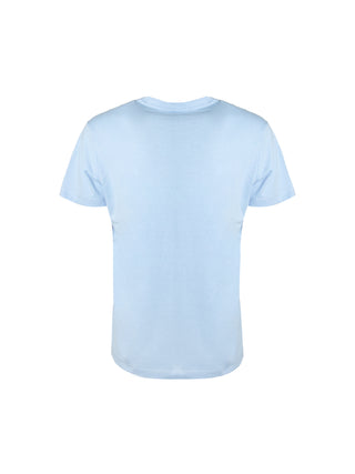 Baumwoll-T-Shirt mit Stickerei