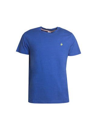 Baumwoll-T-Shirt mit Stickerei