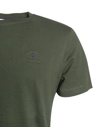 T-shirt in cotone con ricamo