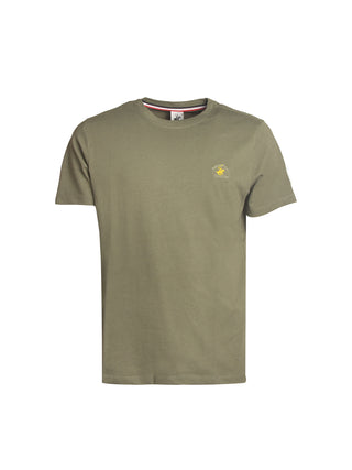 Baumwoll-T-Shirt mit Stickerei