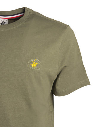 T-shirt in cotone con ricamo