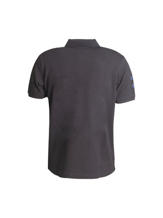 Polo in cotone con ricamo