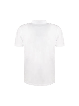 Polo in cotone con ricamo