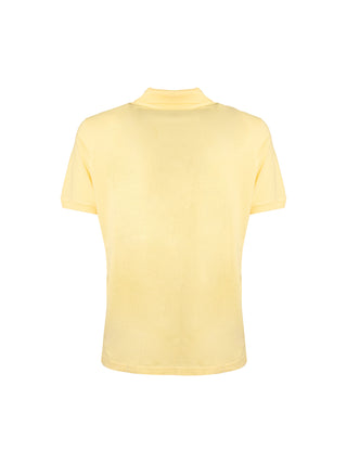 Polo in cotone con ricamo