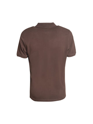 Polo in cotone con ricamo