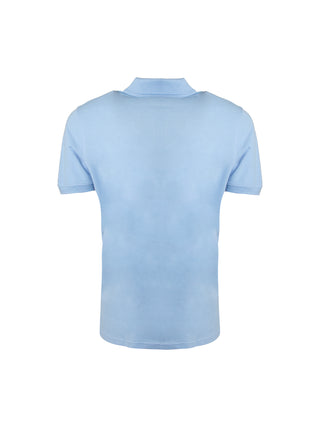 Polo in cotone con ricamo