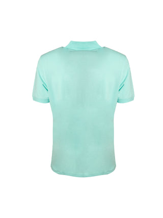 Polo in cotone con ricamo