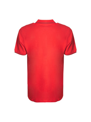 Polo in cotone con ricamo