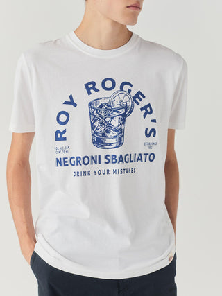 Jersey-T-Shirt mit Rundhalsausschnitt