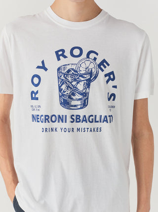 Jersey-T-Shirt mit Rundhalsausschnitt