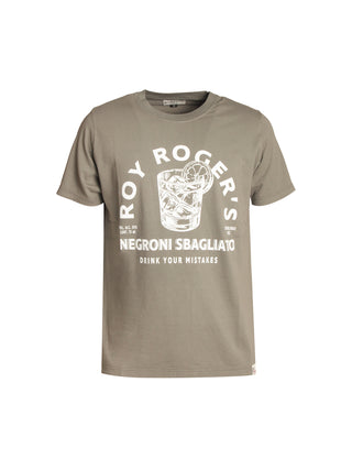 Jersey crew neck T-shirt