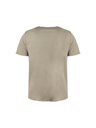 Jersey crew neck T-shirt