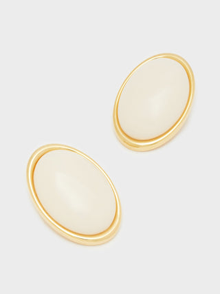 Kay oval earrings