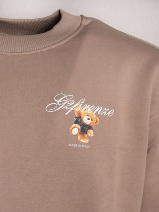 Crewneck sweatshirt with print