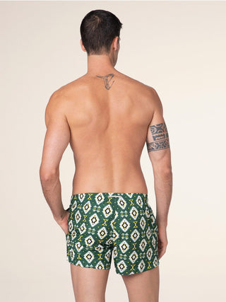 Patterned men's shorts