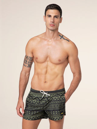 Patterned men's shorts