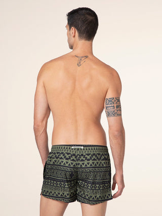 Patterned men's shorts