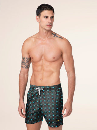 Gemusterte Herrenshorts