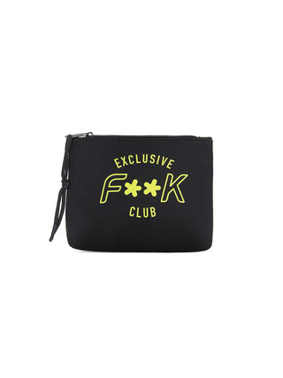 Pouch with logo