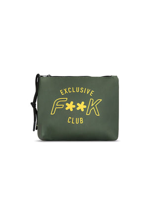 Pouch with logo