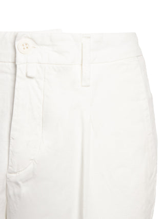Pants with pleats