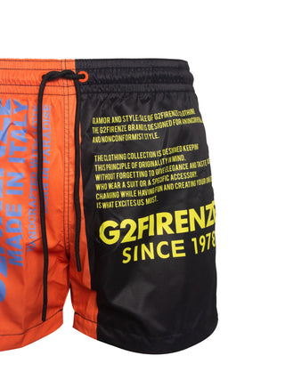 Shorts uomo con stampa