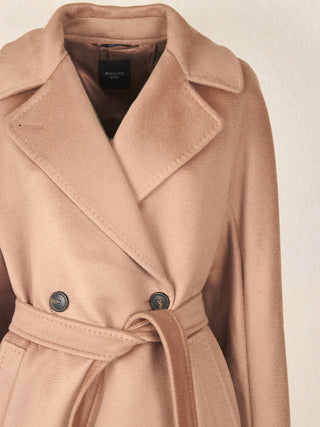 Cappotto doppiopetto in lana