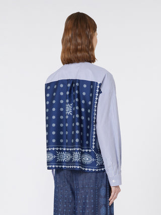 Camicia in tela pesante di cotone