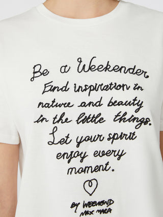 T-shirt in cotone con stampa