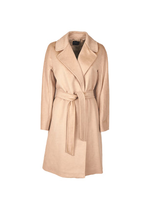 Cappotto a vestaglia in lana