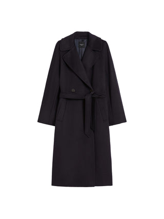 Cappotto doppiopetto in lana