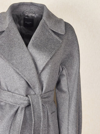 Cappotto doppiopetto in lana