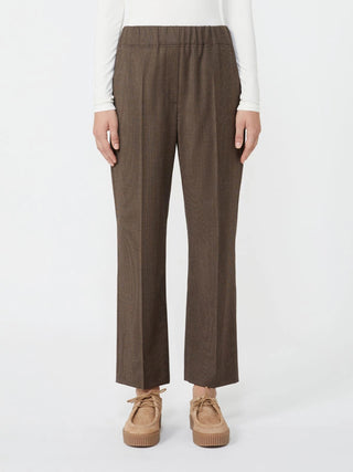 pantalone in flanella di lana