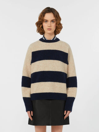 Maglia in alpaca e lana