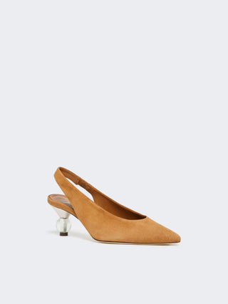 Slingback in suede