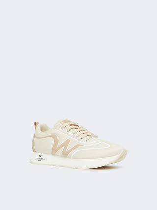 Sneaker in tessuto tecnico con logo