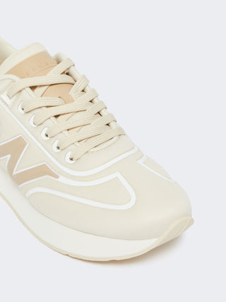 Sneaker in tessuto tecnico con logo