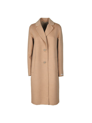 Cappotto monopetto in double