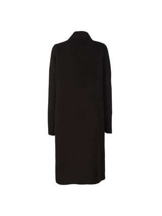 Cappotto monopetto in double