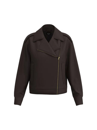 Giubbino in jersey spalmato