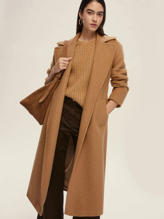 Cappotto in panno doppio