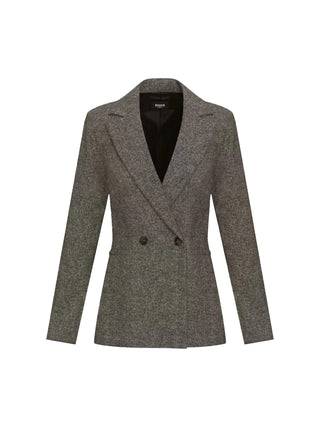 Blazer doppiopetto in flanella