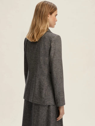 Blazer doppiopetto in flanella