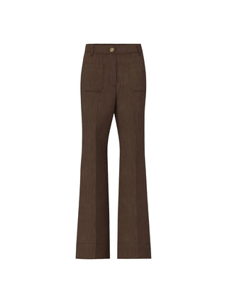 Pantalone slim flare