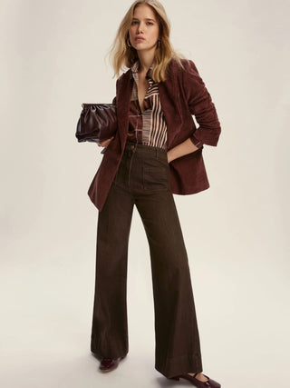 Pantalone slim flare