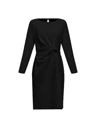 Abito con nodo sul fianco