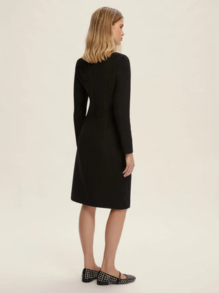 Abito con nodo sul fianco